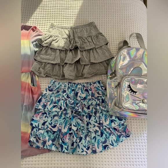 Girls 6T Dress, Skirt & Accessories Bundle Set - Picture 6 of 9